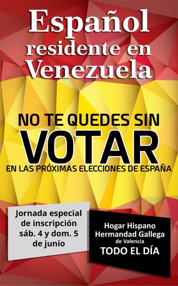 Elecciones españa venezuela