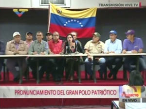 ¡Cric, cric, cric! El incómodo silencio tras mencionar al Psuv durante convocatoria a marcha chavista (Video)