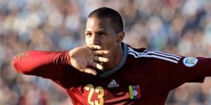 Salomón Rondón, su gol y la dedicatoria a los caídos