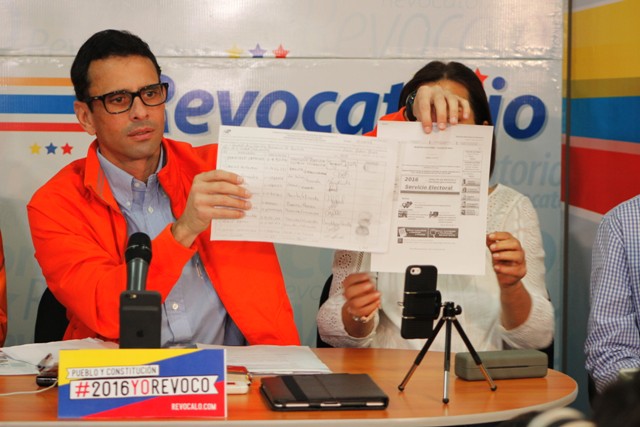 Capriles: Vamos a sortear este nuevo obstáculo que nos han puesto