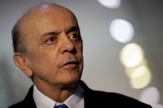 El ministro de Relaciones Exteriores del Brasil,  José Serra (Foto: EFE)