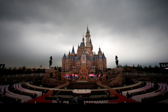 Shanghai Disney Resorts are seen during the three-day Grand Opening events in Shanghai, China, June 15, 2016. REUTERS/Aly Song