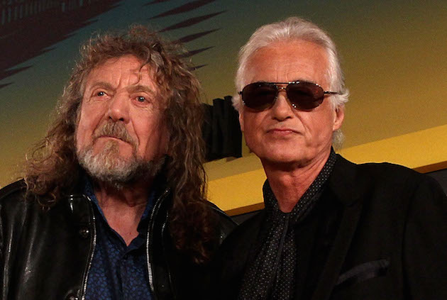 Robert Plant y Jimmy Page, líderes de la legendaria banda Led Zeppelin. Foto: ultimateclassicrock.com 