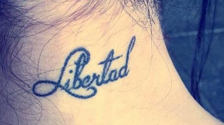 ¡Tatuada de Libertad! Caterina Valentino llamó a los venezolanos a validar su firma