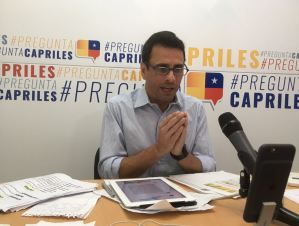 Capriles exige al CNE que extienda horarios en puntos de validación de firmas para el Revocatorio