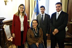 Diputados de la Unidad se reunieron con Vicepresidenta de Argentina
