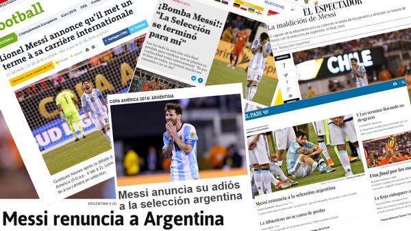 Messi renuncia