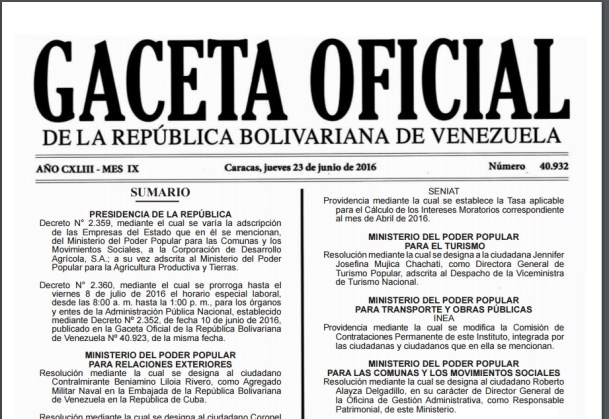 gaceta