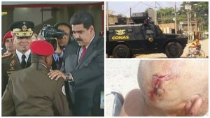 Maduro asciende a militares mientras la GNB reprime al pueblo hambriento en Tucupita