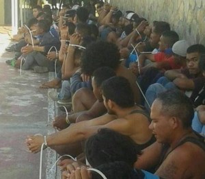 Reportan 146 detenidos tras  protestas y saqueos en Tucupita (FOTO)
