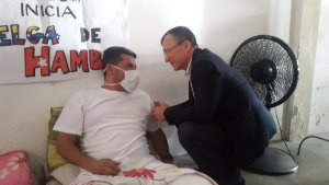 Diputado Luis Parra cumple hoy 92 horas en huelga de hambre