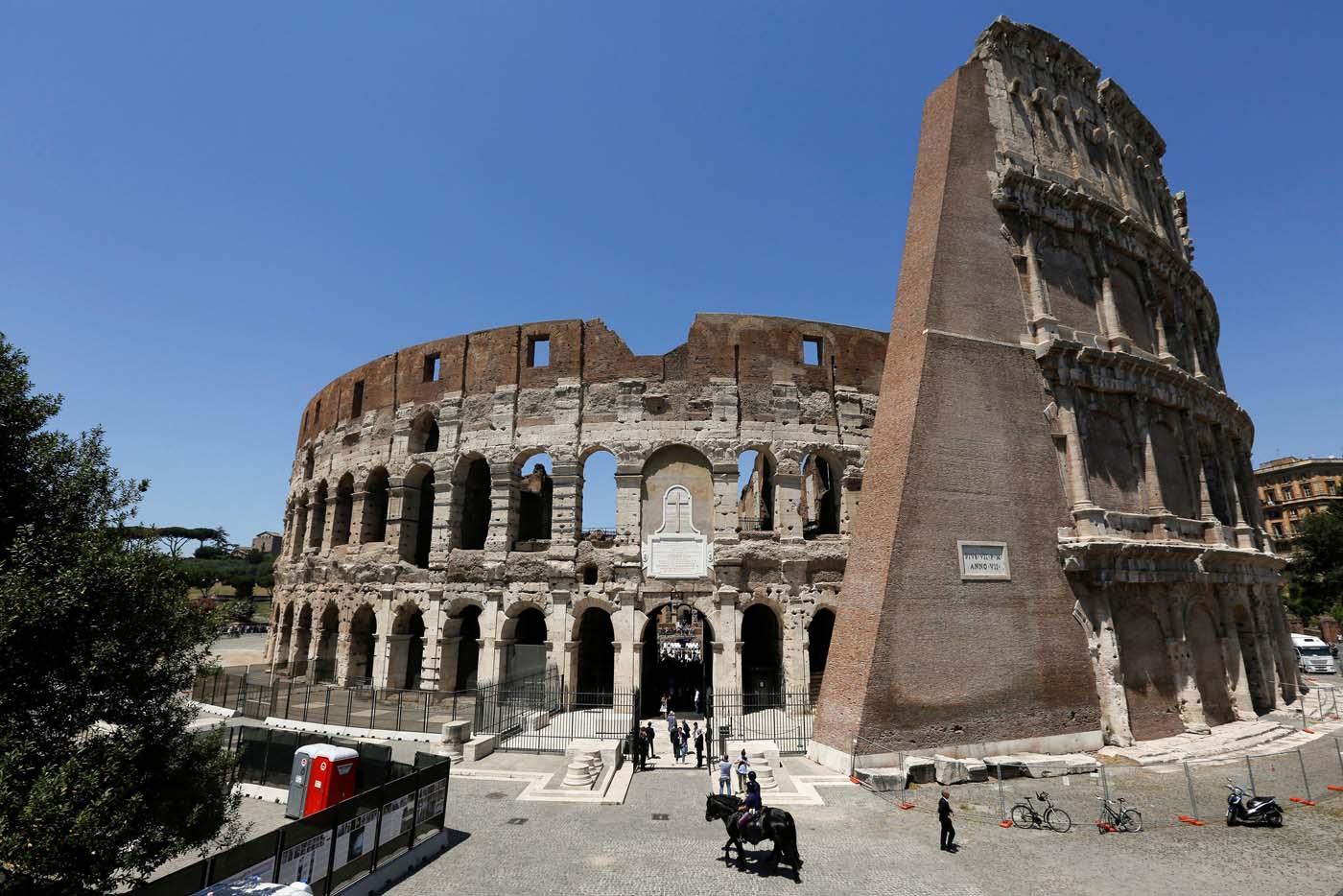 El Coliseo romano recuperó su esplendor (fotos)