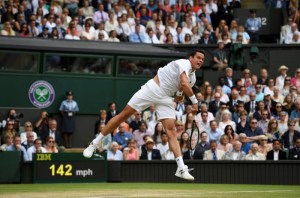 Raonic elimina a Federer y disputará la final de Wimbledon con Murray