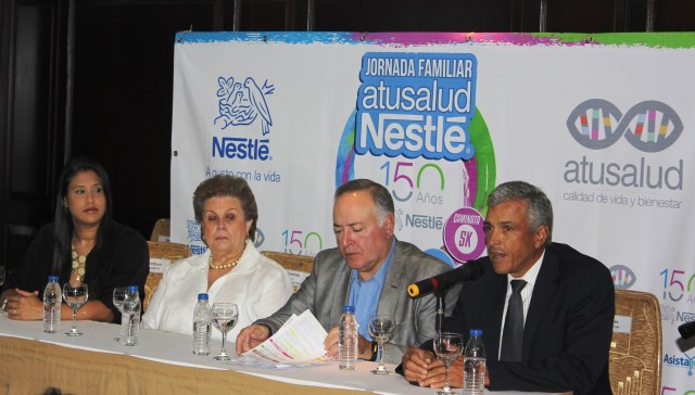 Carrera Caminata con Jornada Familiar A Tu Salud Nestle 150 años.