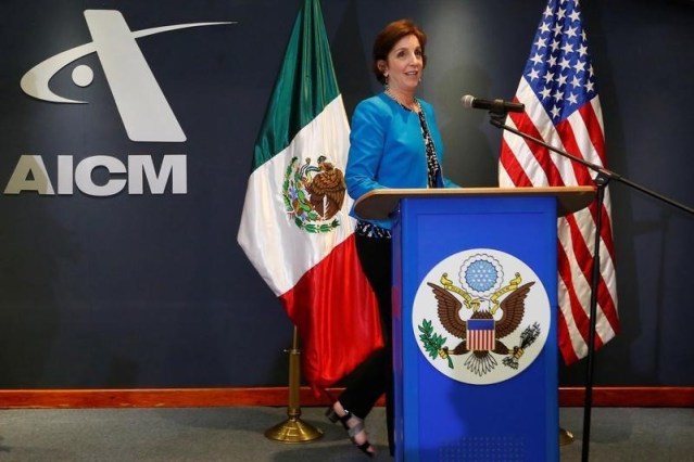 Roberta Jacobson, embajadora de EEUU en México (Foto: Reuters)