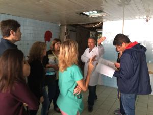 Olivares recibe a diputados Argentinos para constatar crisis hospitalaria (Fotos)