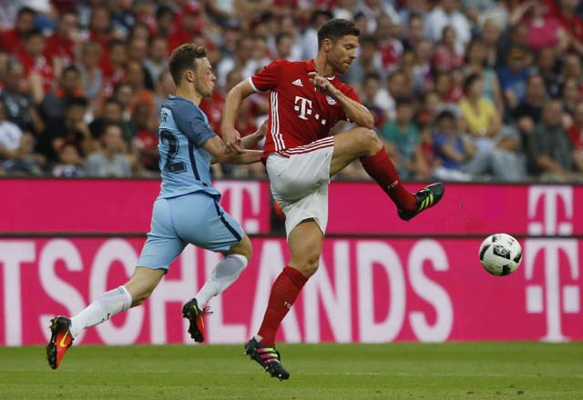 Football Soccer - Bayern Munich v Manchester City - Pre Season Friendly - Allianz Arena, Munich, Germany - 20/7/16 Bayern Munich's Xabi Alonso Action Images via Reuters / Michaela Rehle Livepic