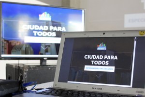 Ocariz lanzó portal web recuperemoscaracas.com