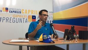 Capriles: Señora Lucena esperamos ser atendidos este miércoles por usted