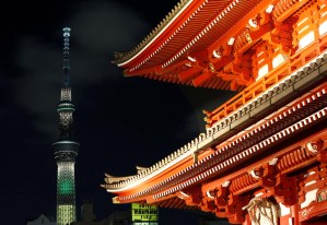 Tokio ilumina su torre más alta con los colores de Brasil en honor a Río 2016 (fotos)