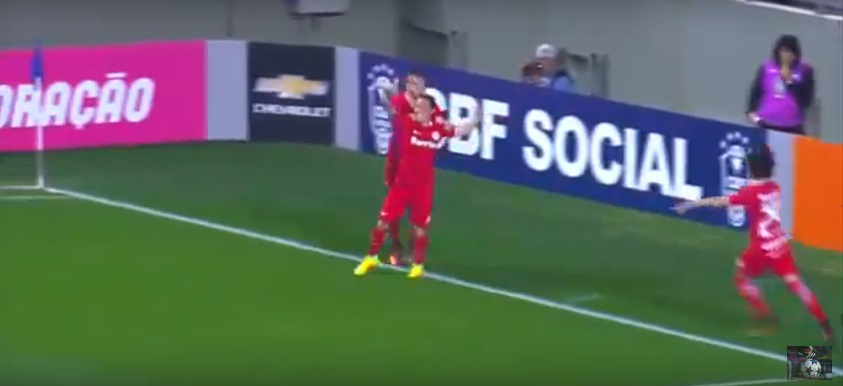 VIDEO: Luisma Seijas se estrenó como goleador con Internacional de Porto Alegre