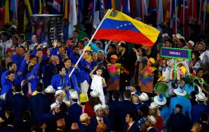 Así fue el desfile de la delegación venezolana en Río 2016 (Fotos)