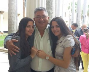 Demandan humanidad a Fiscal General  hijas del preso político Kamel Salame