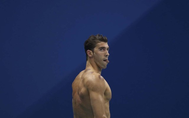 2016 Rio Olympics - Swimming - Final - Men's 200m Butterfly Semifinals - Olympic Aquatics Stadium - Rio de Janeiro, Brazil - 08/08/2016. Michael Phelps (USA) of USA reacts. REUTERS/Stefan Wermuth TPX IMAGES OF THE DAY FOR EDITORIAL USE ONLY. NOT FOR SALE FOR MARKETING OR ADVERTISING CAMPAIGNS.
