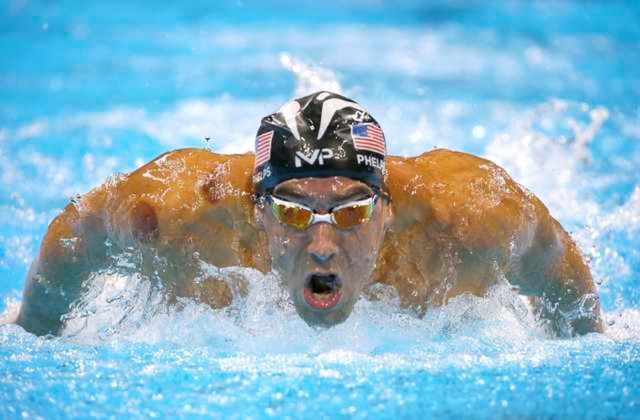 2016 Rio Olympics - Swimming - Men's 200m Butterfly Semifinals - Olympic Aquatics Stadium - Rio de Janeiro, Brazil - 08/08/2016. Michael Phelps (USA) of USA competes REUTERS/David Gray FOR EDITORIAL USE ONLY. NOT FOR SALE FOR MARKETING OR ADVERTISING CAMPAIGNS.