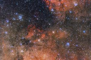 El ESO captura una nueva imagen de laboratorio cósmico en Sagitario