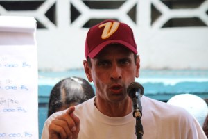 Capriles: Unidos tendremos más fuerza que las cuatro señoras del CNE