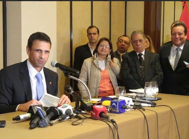 Capriles: Estamos luchando contra un gobierno que no se comporta como demócrata