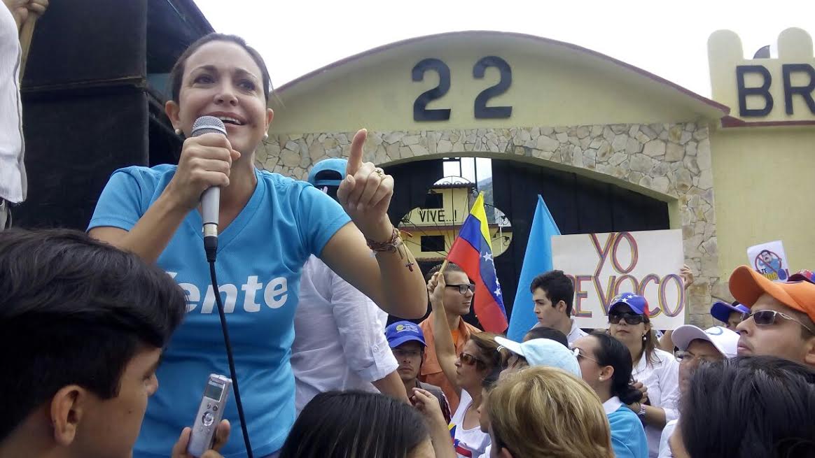 María Corina desde Mérida: Los tiempos del hambre se imponen sobre los tiempos del CNE