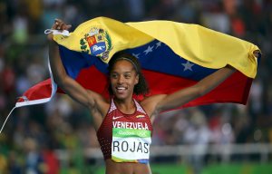 Yulimar Rojas conquista medalla de plata en el salto triple de Río 2016