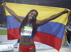 La campeona olímpica Caterine Ibargüen optará al Senado en Colombia