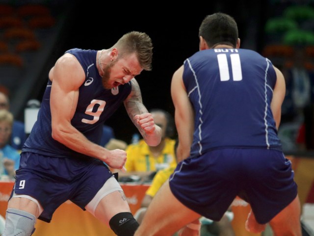 Volleyball - Men's Semifinals Italy v USA