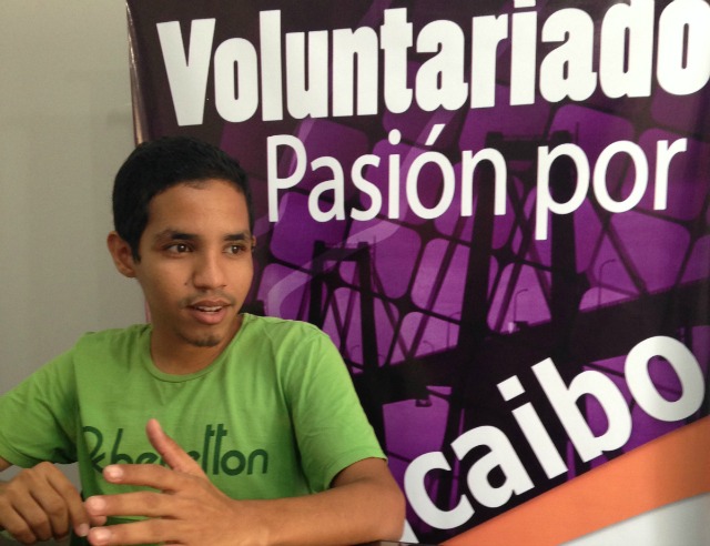 "Henry Simón Rodríguez, coordinador del Voluntariado Juvenil “Pasión por Maracaibo”