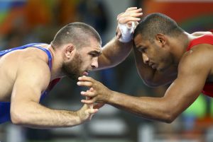 José Díaz cayó en octavos de final de lucha estilo libre en Río 2016 (Fotos)