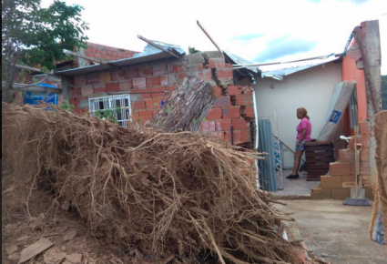 Al menos 19 viviendas se vieron afectadas por las fuertes lluvias en Charallave