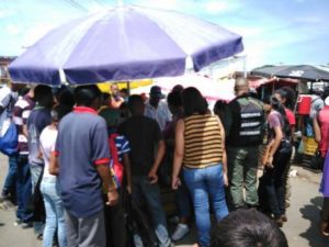 Militarización inútil ante bachaqueo y hampa en los mercados municipales de Guayana