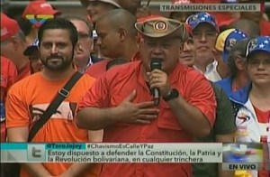 Diosdado Cabello denunció que la oposición sabe quienes tienen las armas en la UCAB