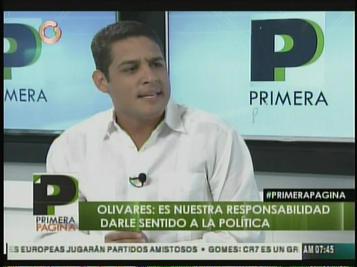 José Manuel Olivares: El permiso para marchar es la Constitución