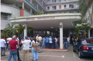 Reportan un herido durante tiroteo dentro del Hospital Universitario