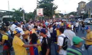 Así es la concentración en Guatire para la Toma de Caracas