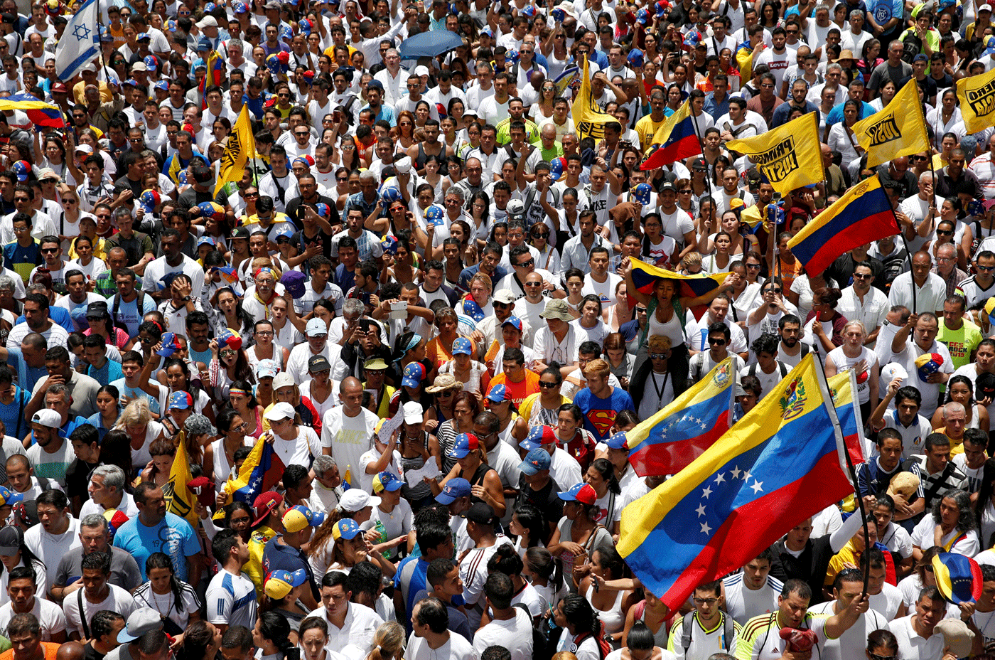 El Tiempo de Colombia: La marea blanca venezolana