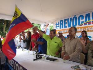Andrés Velásquez convoca a marcha por el Revocatorio en Ciudad Bolívar