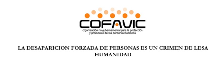 COFAVIC: La desaparición forzada de personas es un crimen de lesa humanidad