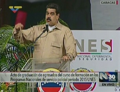 Maduro ordena reestructuración de la PNB