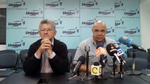 Unidad rechaza inconstitucional recolección del 20 % regional: Se anunciarán nuevas medidas de presión al CNE