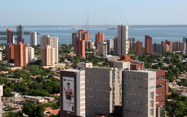 Vista de Maracaibo desde el piso 18 de la Torre Claret.